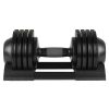 52LBS Adjustable dumbbell steel and plastic