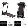 Folding Treadmill with Incline 2.5HP 12KM/H Electric Treadmill for Home Foldable