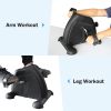 Mini Exercise Bike Rehabilitation training walking machine home rehabilitation maximum weight 120KG with electronic display and instep restraint strap